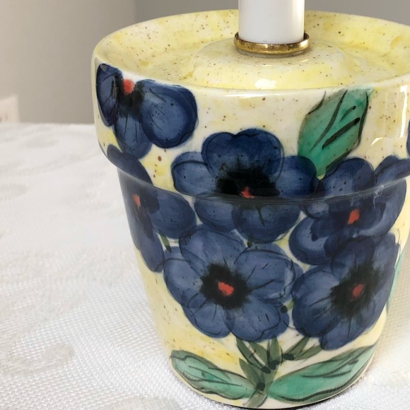 Flowerpot Ceramic Lamp - Picture 3 of 8